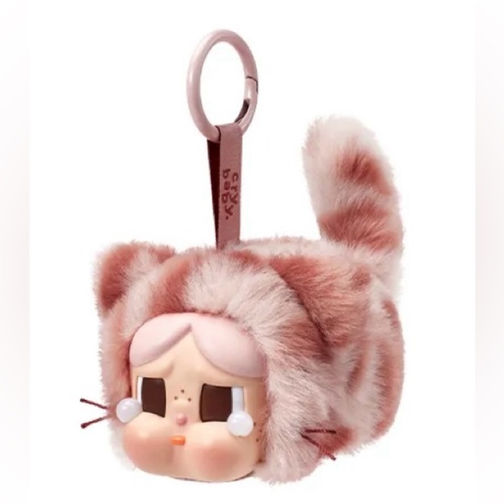CRYBABY Wild but Cutie Vinyl Plush Pendant CONFIRMED PINK CUTIE Box Pop Mart